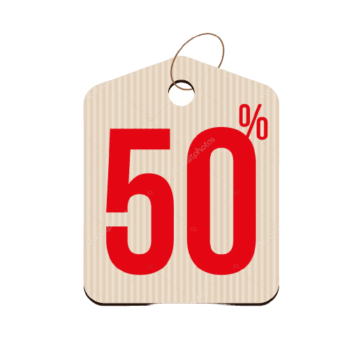 Скидка 50%